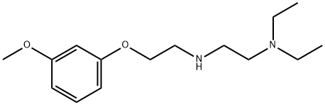 N1,N1-DIETHYL-N2-[2-(2-METHOXYPHENOXY)ETHYL]-1,2-ETHANEDIAMINE, 1226362-84-0, 結(jié)構(gòu)式