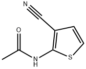 N-(3-Cyanothiophen-2-yl)acetamide Struktur