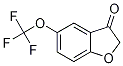 2,3-Dihydro-5-(trifluoromethoxy)benzo[b]furan-3-one Struktur