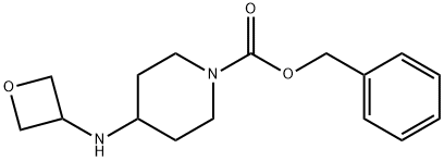 Benzyl 4-(oxetan-3-ylamino)piperidine-1-carboxylate Struktur