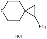 6-Oxaspiro[2.5]octan-1-amine hydrochloride Struktur