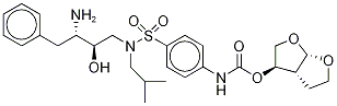 (3R,3aS,6aR)-Hexahydrofuro[2,3-b]furan-3-yl-4-(N-((2R,3S)-3-amino-2-hydroxy-4-phenylbutyl)-N-isobutylsulfamoyl)phenylcarbamate (Darunavir Impurity) Struktur