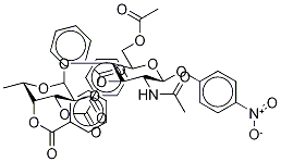 p-Nitrophenyl 2-Acetamido-2-deoxy-3,6-di-O-acetyl-4-O-
[2’-O-(2’,3’,4’-tri-O-benzoyl-α-L-fucopyranosyl)-β-D-glucopyranoside

