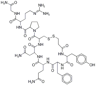 Desmopressin-d5 Struktur