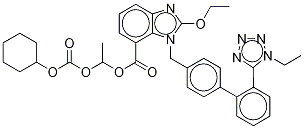 1H-1-Ethyl-d5 Candesartan Cilexetil Struktur