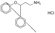 Desmethyl Atomoxetine-d7 Hydrochloride Salt Struktur