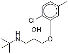 Bupranolol-d9 Struktur
