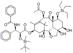 (αR,βS)-β-[BenzoylaMino]-α-[[(1,1-diMethylethoxy)carbonyl]oxy]-benzenepropanoic Acid (2aS,3R,5S,5aS,7R,10S,12S,12aS,12bR)-2a,7-Bis(acetyloxy)-2a,3,4,5,5a,6,7,1 Struktur