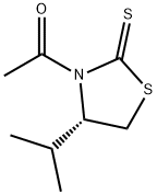 (S)-1-(4-isopropyl-2-thioxothiazolidin-3-yl)ethanone Struktur