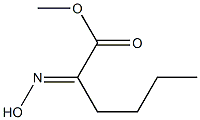 Methyl 2-(hydroxyiMino)hexanoate Struktur