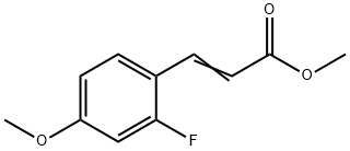 Methyl 2-fluoro-4-MethoxycinnaMate Struktur