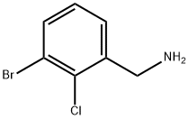 (3-broMo-2-chlorophenyl)MethanaMine Struktur