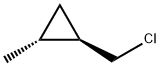 (1R,2R)-trans-1-(ChloroMethyl)-2-Methylcyclopropane Struktur