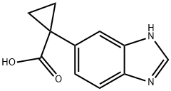 1-(1H-BENZIMIDAZOL-6-YL)Cyclopropanecarboxylic acid|1-(1H-BENZIMIDAZOL-6-YL)Cyclopropanecarboxylic acid