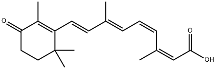 (11-cis,13-cis)-4-Oxoretinoic Acid Struktur