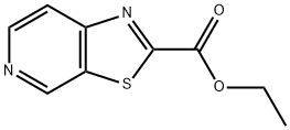 Ethyl thiazolo[5,4-c]pyridine-2-carboxylate Struktur