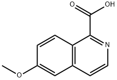 6-Methoxyisoquinoline-1-carboxylic acid Structure