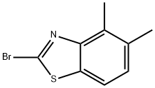 2-Bromo-4,5-dimethylbenzothiazole Struktur