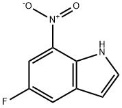 5-Fluoro-7-nitroindole Struktur