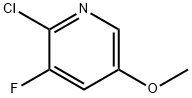 2-Chloro-3-fluoro-5-Methoxypyridine Struktur