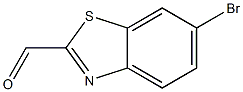 6-BroMobenzo[d]thiazole-2-carbaldehyde Struktur