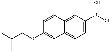 6-Isobutoxynaphthalene-2-boronic acid, 1228310-17-5, 結(jié)構(gòu)式