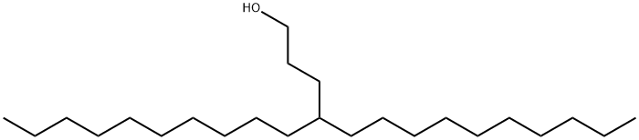4-Decyl-1-tetradecanol Structure