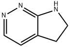 6,7-dihydro-5H-pyrrolo[2,3-c]pyridazine Struktur