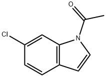 1-Acetyl-6-chloro-1H-indole Struktur