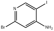 2-broMo-5-iodopyridin-4-aMine