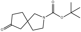 TERT-BUTYL 7-OXO-2-AZASPIRO[4.4]NONANE-2-CARBOXYLATE, 1319716-42-1, 結(jié)構(gòu)式