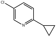 5-chloro-2-cyclopropylpyridine Struktur