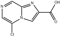 5-ChloroiMidazo[1,2-a]pyrazine-2-carboxylic acid Struktur