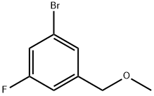 1-broMo-3-fluoro-5-(MethoxyMethyl)benzene Struktur
