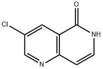 3-Chloro-1,6-naphthyridin-5(6H)-one Struktur