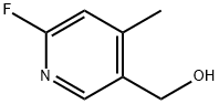 2-Fluoro-5-hydroxyMethyl-4-Methylpyridine Struktur