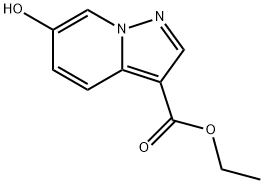 ethyl 6-hydroxypyrazolo[1,5-a]pyridine-3-carboxylate Struktur