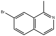 7-BroMo-1-Methylisoquinoline Struktur