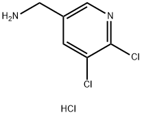 (5,6-dichloropyridin-3-yl)MethanaMine hydrochloride Struktur
