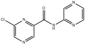 6-Chloro-N-(pyrazin-2-yl)pyrazine-2-carboxaMide Struktur