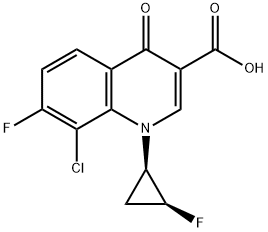 cis-8-Chloro-7-fluoro-1-(2-fluorocyclopropyl)-1,4-dihydro-4-oxo-3-quinolinecarboxylic Acid|cis-8-Chloro-7-fluoro-1-(2-fluorocyclopropyl)-1,4-dihydro-4-oxo-3-quinolinecarboxylic Acid
