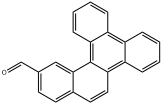 Benzo[g]chrysene-9-carboxaldehyde Struktur