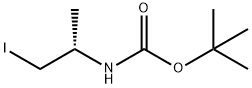 tert-Butyl [(S)-2-iodo-1-Methylethyl]carbaMate Struktur