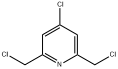 4-chloro-2,6-bis(chloroMethyl)pyridine Struktur