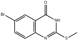 6-BroMo-2-(Methylthio)-4(3H)-quinazolinone Structure
