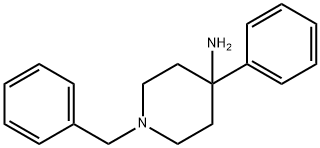 1-benzyl-4-phenylpiperidin-4-aMine Struktur