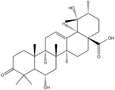 6,19-Dihydroxyurs-12-en-3-oxo-28-oic acid|6,19-二羥基烏蘇-12-烯-3-氧代-28-酸