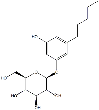 11-Dehydroxygrevilloside B|3-羥基-5-戊基苯基-BETA-D-吡喃葡萄糖甙