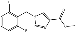 Rufinamide Related Compound B (25 mg) (Methyl 1-(2,6-difluorobenzyl)-1H-1,2,3-triazole-4-carboxylate)|盧非酰胺相關(guān)物質(zhì)B