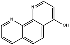 4-羥基-1,10-菲咯啉 結(jié)構(gòu)式